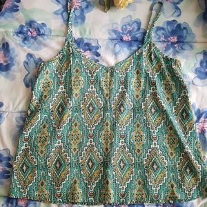 Hollister turquoise top size small